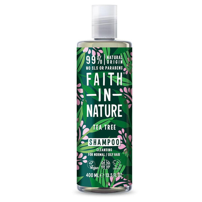 Faith in Nature Tea Tree Shampooing 400ml