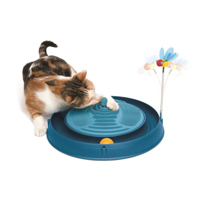 Catit Play Circuit Massage Blue Cat Toy