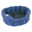 Earthbound Classic Waterproof Round Navy Dog Bed Medium