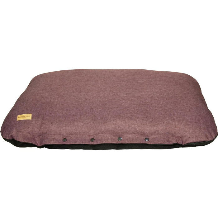 Earthbound Flat Cushion Eden Mulberry Medium