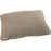 Erdgebundener Tweed flaches Kissen Beige Hundebett Medium