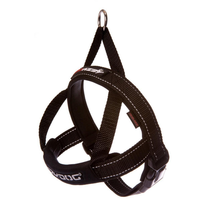 EzyDog Quick Fit Black Dog Harness Medium