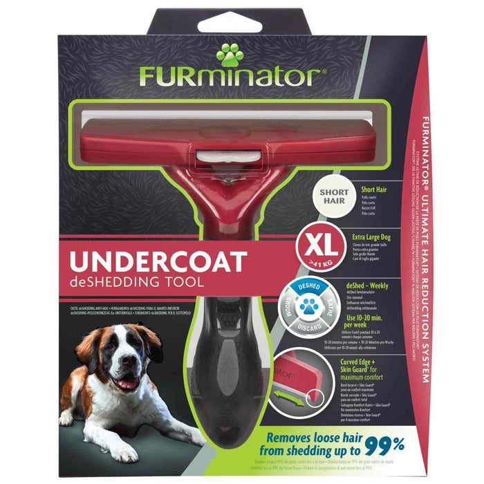 Furminator herramienta de abrigo de perro extra grande cabello corto