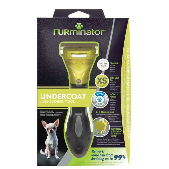 Furminator extra kleines Hunde -Unterwandwerkzeug kurzes Haar