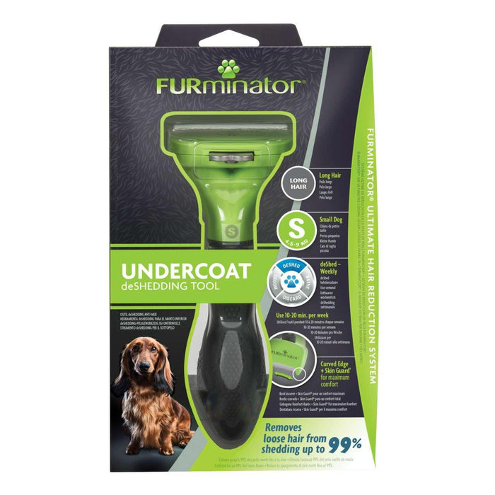 Furminator kleiner Hunde -Unterwandwerkzeug langes Haar