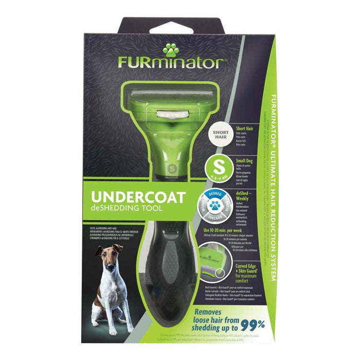 Furminator Herramienta de abrigo para perros pequeños cabello corto