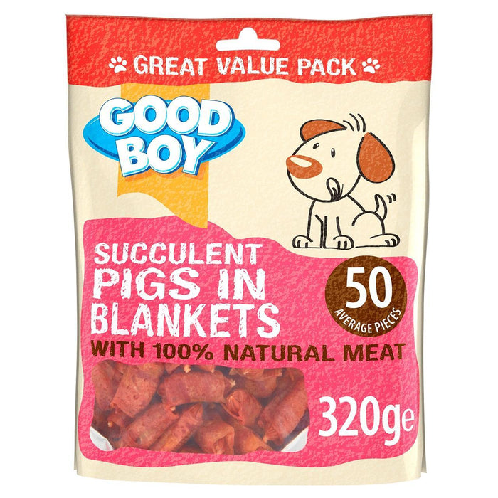 Good Boy Pigs in Blankets Dog Treats 320g