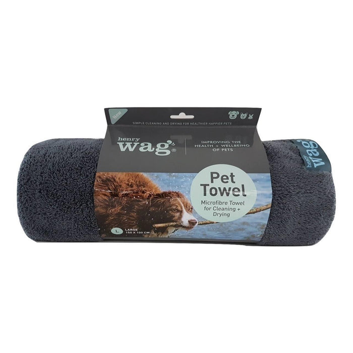 Henry Wag Microfibre Cleaning Dog Towel