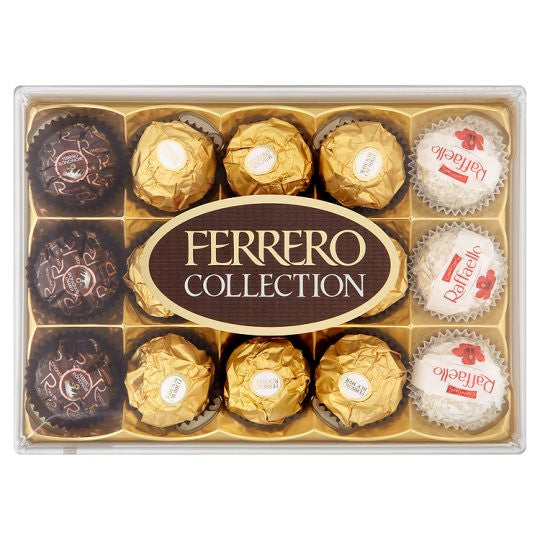 Ferrero Collection 15 Pieces Boxed Chocolates 172G - British Essentials