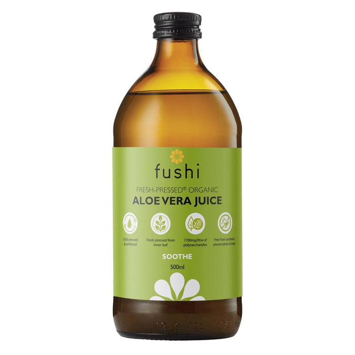 Jugo de aloe vera orgánico Fushi 500ml