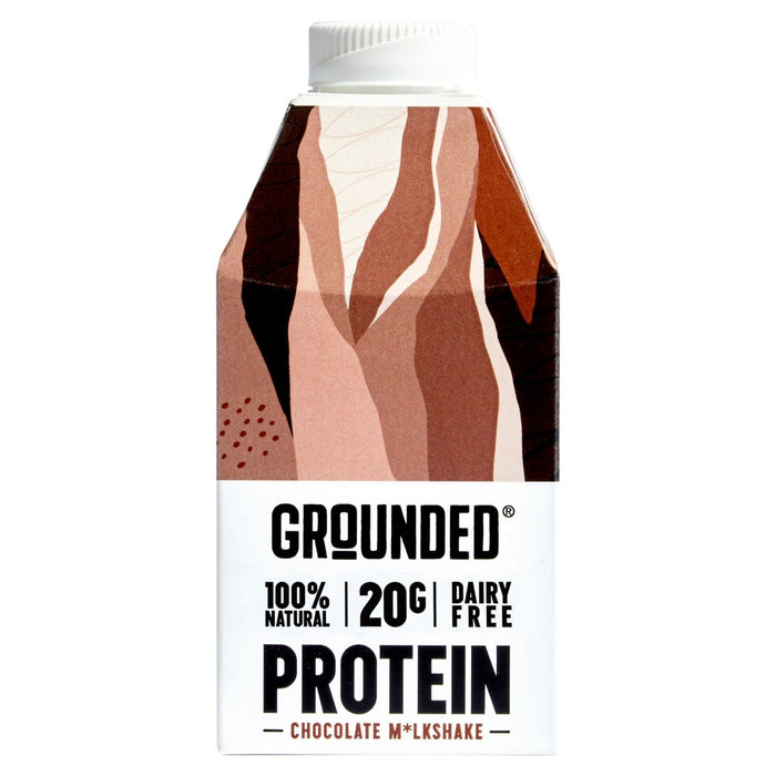 GROUNDED Milk Chocolate Plant-Protein Shake 490ml