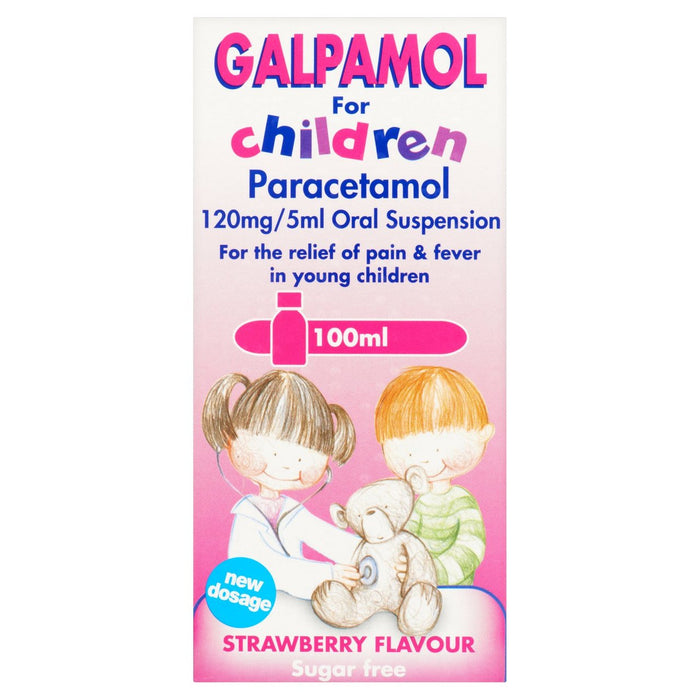 Galpharm Junior Paracetamol Liquid Suspension 100ml