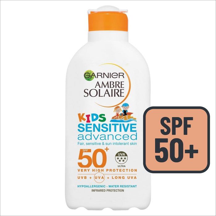 Garnier Ambre Solaire Kids Sensitive Sun Protection Cream SPF 50 200ml