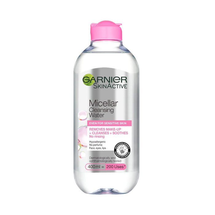 Garnier micellaire nettoyant la peau sensible à l'eau 400 ml