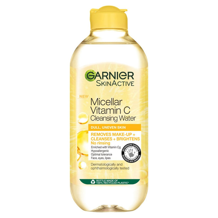 Garnier Micellar Vitamin C Water For Dull Skin Brightening Face Cleanser 400ml