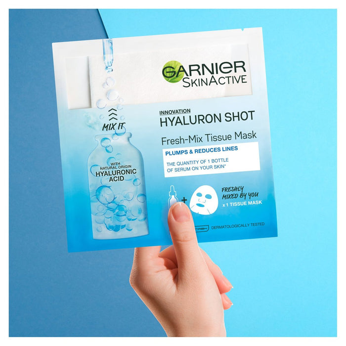 Garnier SkinActive Fresh-Mix Replumping Sheet Mask with Hyaluronic Acid 33g