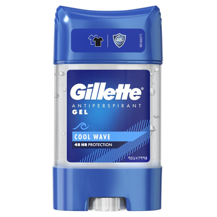 Gillette Antantio y desodorante Gel Clear Gel Cool Wave 70ml