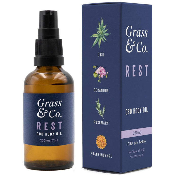 Grass & Co. REST CBD Cody Body 250mg 50ml