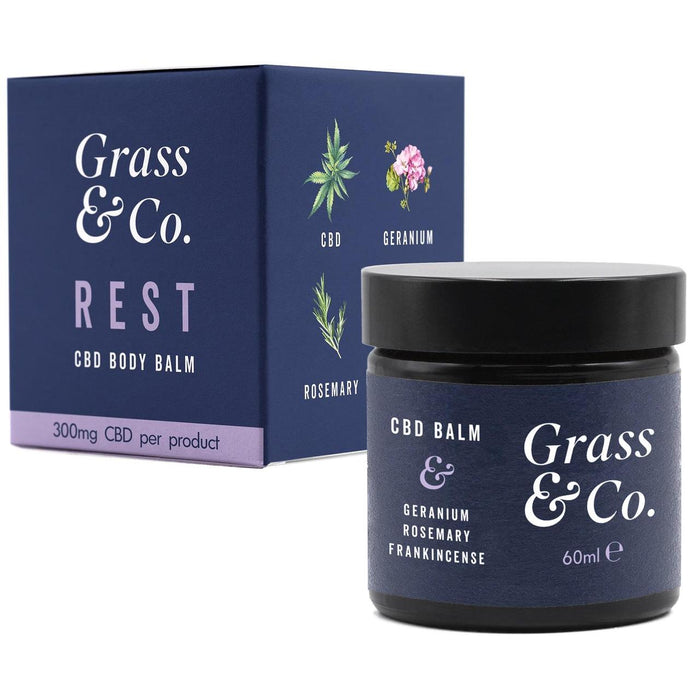 Grass & Co. Rest CBD Muscle Baume 300 mg 60 ml