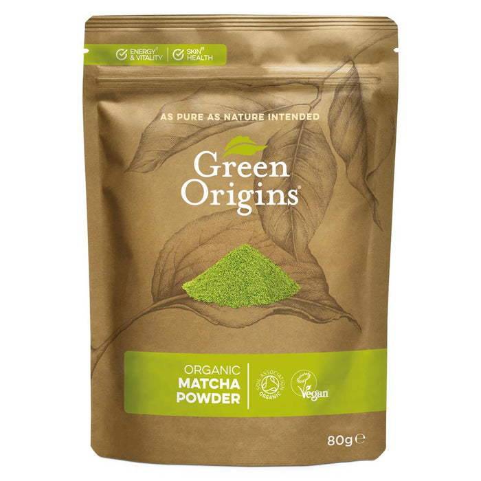 Grüne Origins Bio -Matcha Grüne Teepulver 80G