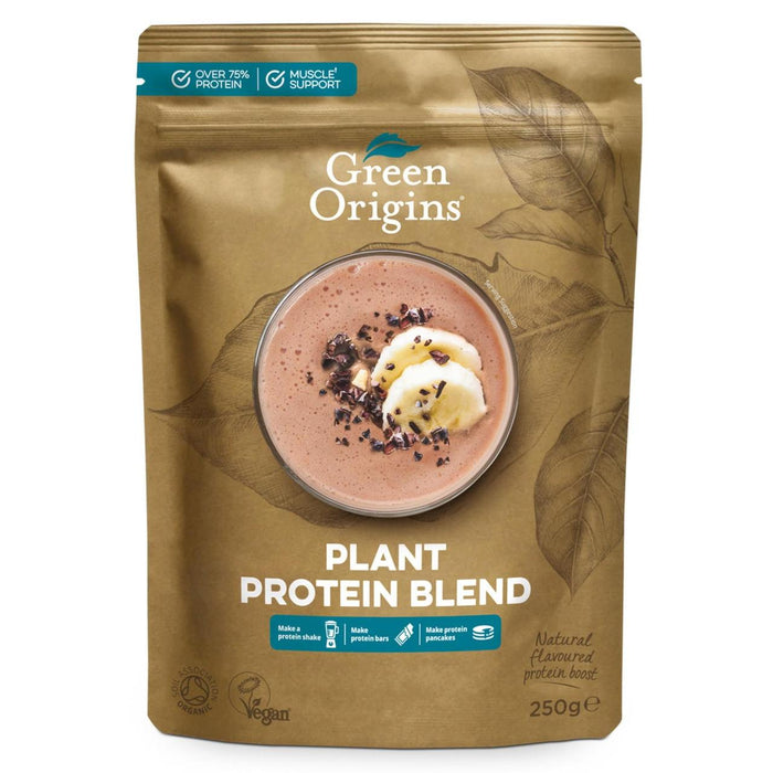 Green Origins Organic Plant Protein Blend with Rice, Pea, Hemp 250g