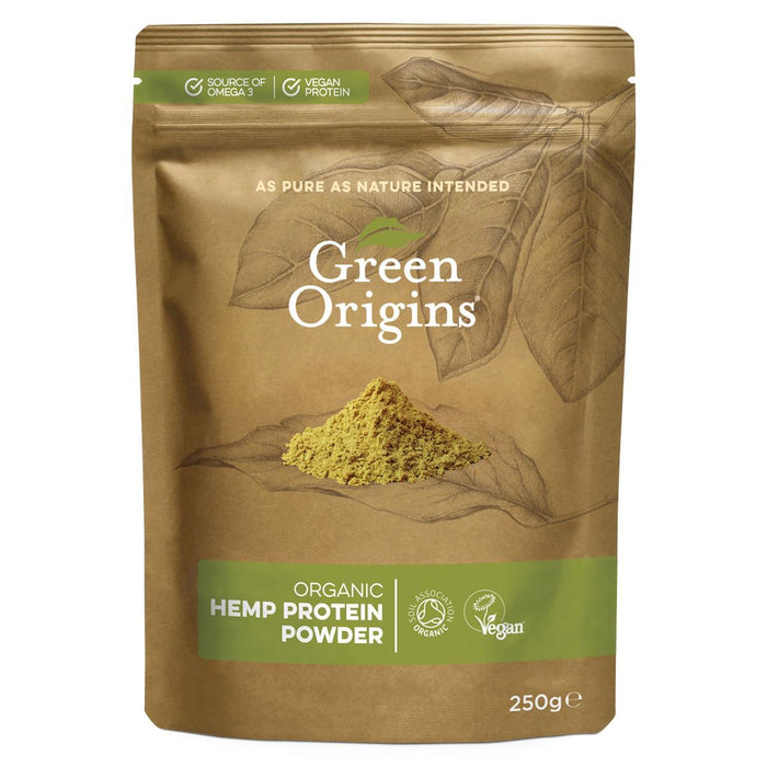 Green Origins Organic Raw Hemp Protein Powder 250g