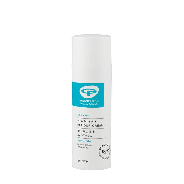 Green People Organic 24 Hour Moisturiser, Vitamin Fix 50ml