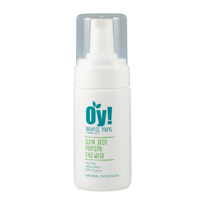 Green People Organic Clear Skin Foaming Face Wash OY! 100ml