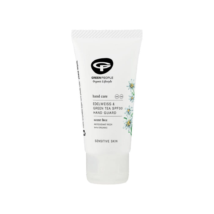 Green People Spf30 Hand Cream - Edelweiss & Green Tea 50ml