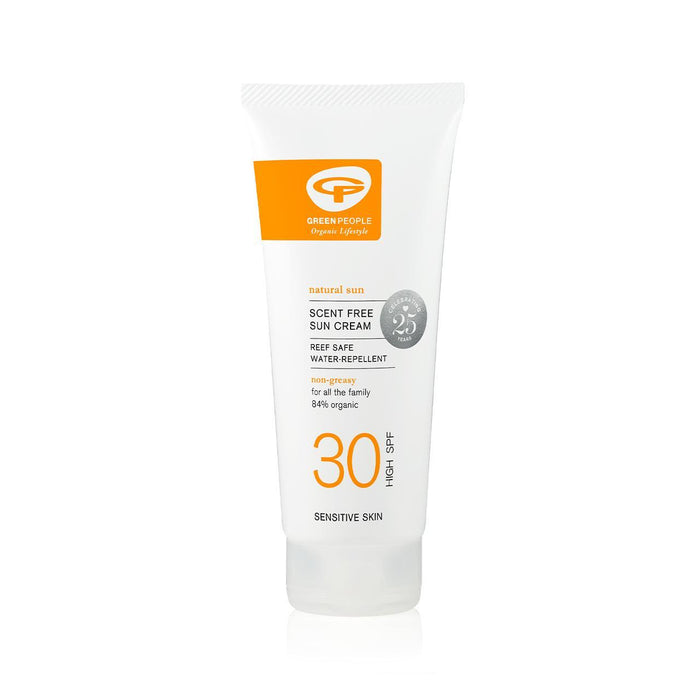 Green People Sun Cream SPF 30 Scent Free 200ml