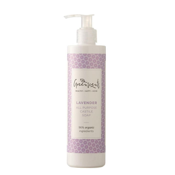 Greenscents All-Purpose Castile Soap Lavender 300ml