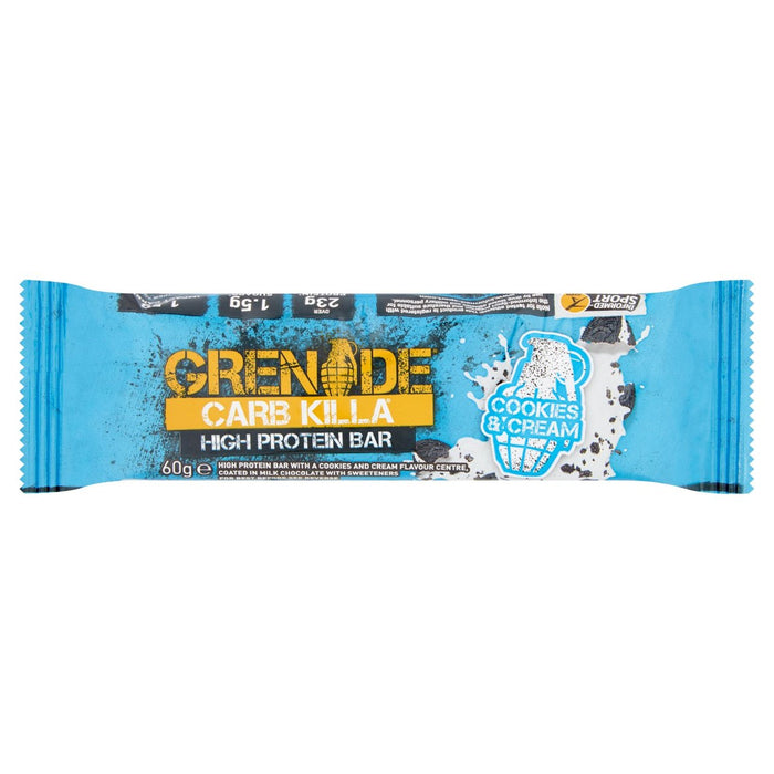 Granate Carb Killa Cookies & Creme Protein Bar 60g