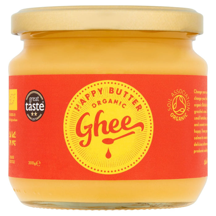 Happy Butter Organic West Country Ghee 300g