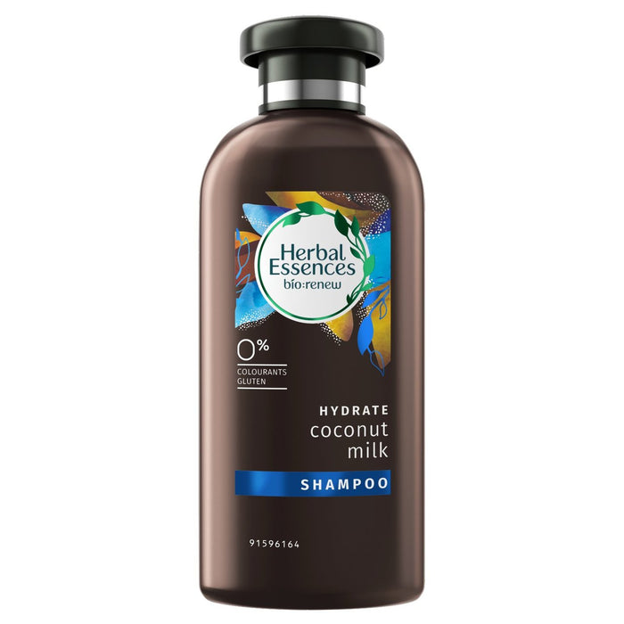 Herbal esencias bio renovar hidrato champú de viaje de leche de coco 100 ml