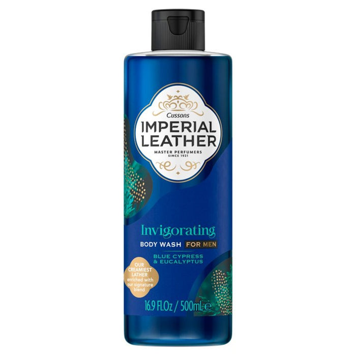 Imperial cuero vigorizante gaviota de carrocería azul ciprés y eucalipto 250 ml