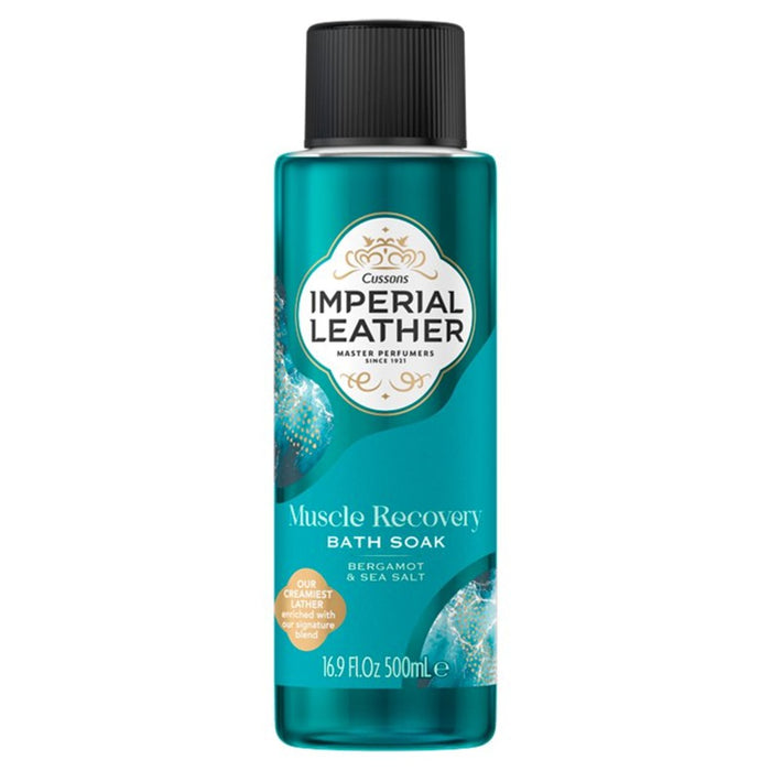 Bañera de baño de cuero imperial Bergamota líquida y sal marina 500ml