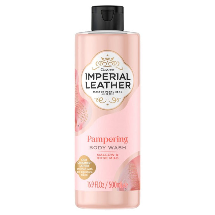 Corgège en cuir impérial Mallow de lavage et lait rose 500 ml