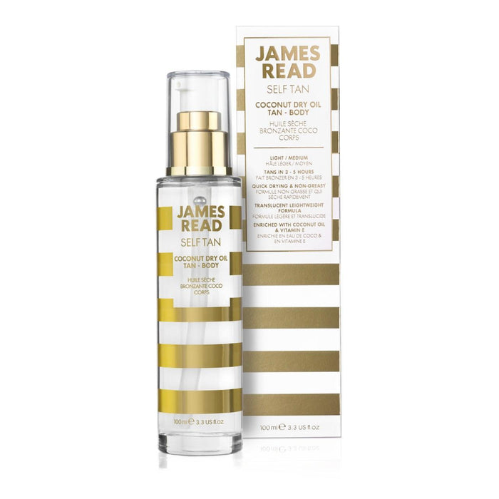 James Leer Coconut Dry Oil Fake Tan 100ml