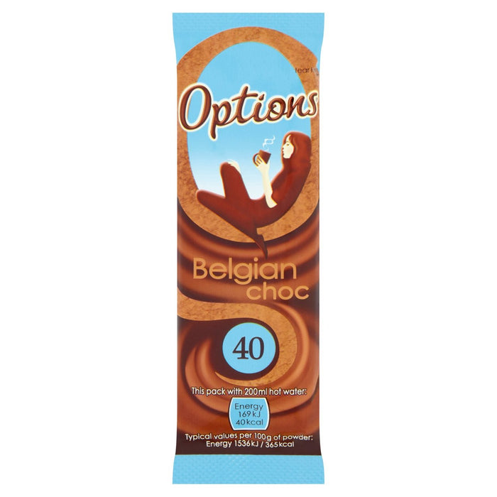 Opciones Belga Sacheta de chocolate caliente 11g