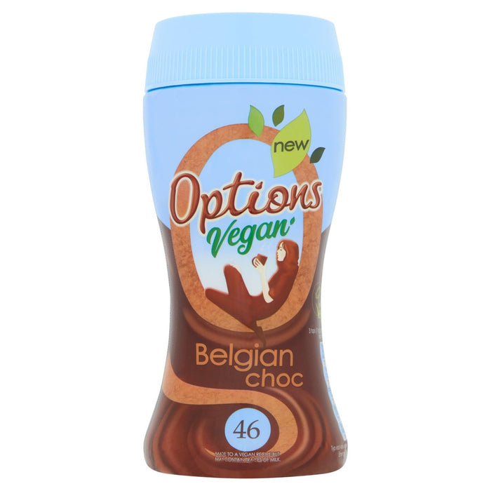 Options Jar de chocolat chaud végétalien 200g