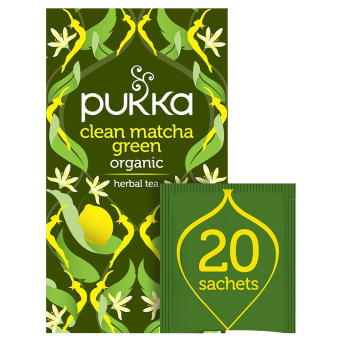 Pukka Clean Matcha Green Teebeutel 20 pro Pack