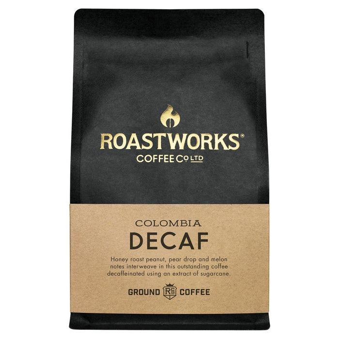 Roastworks Decaf Colombia Ground Coffee 200g