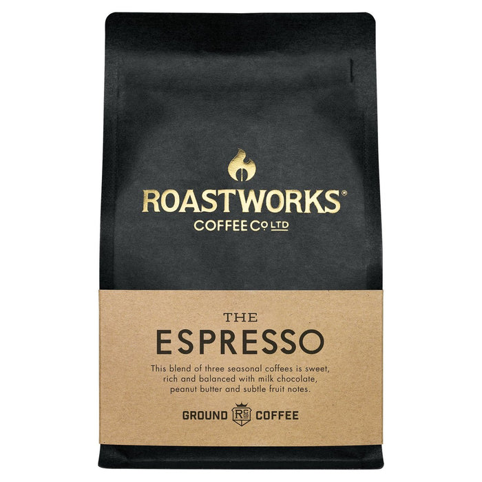 ROSTWORKS ESPRESSO HUND CAFE 200G