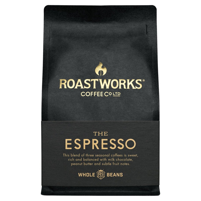 ROSTWORKS ESPRESSO COFEU DE PAIE ENTIEL 200G