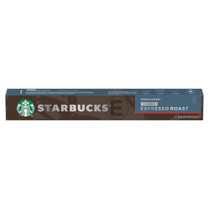 Starbucks by Nespresso Decaf Espresso Roast Coffee Pods 10 per pack