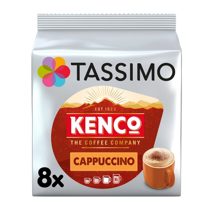 Tassimo Kenco Cappuccino Coffee Pods 8 per pack