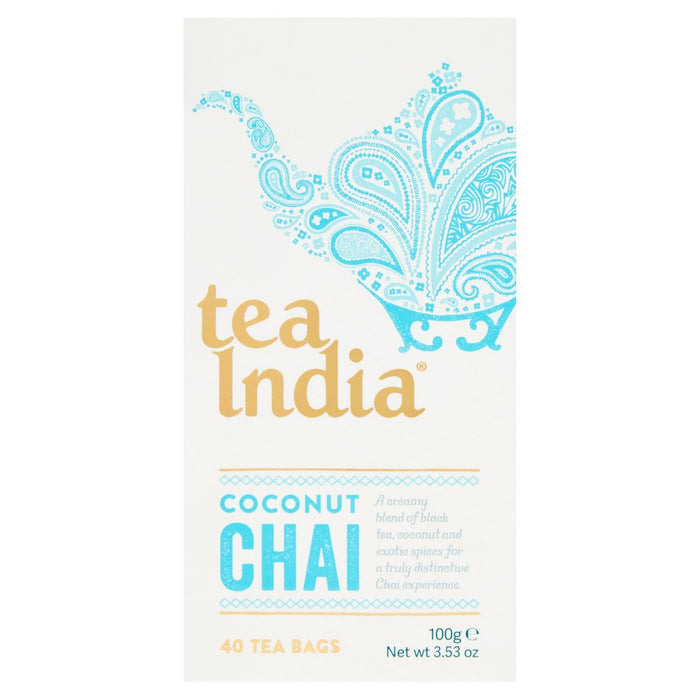 Té india coco chai 40 por paquete