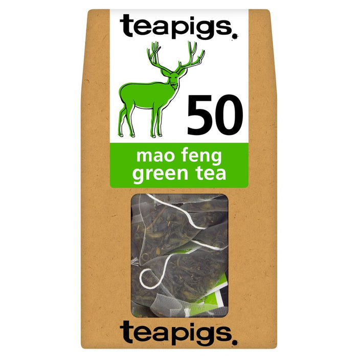 Teapigs Mao Feng Green Tea Bags 50 per pack