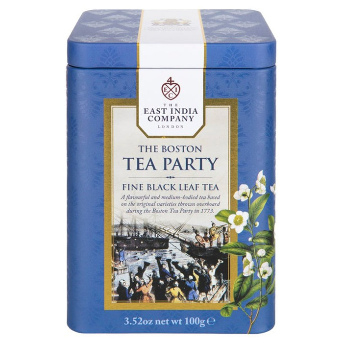 The East India Company Boston Tea Party Black Loose Tea Caddy 100G