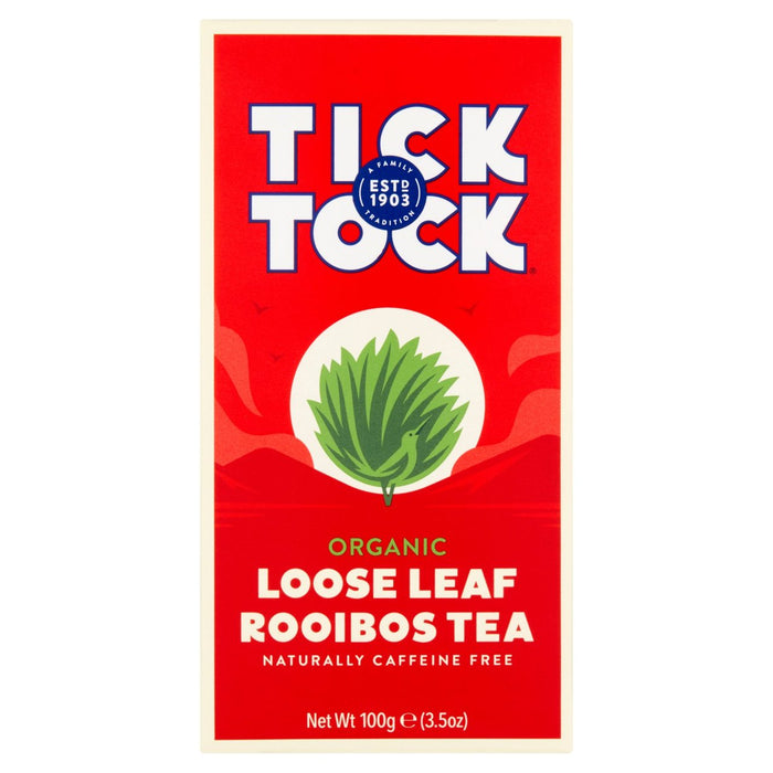 Tick ​​ToCk Rooibos de té de hoja suelta 100g